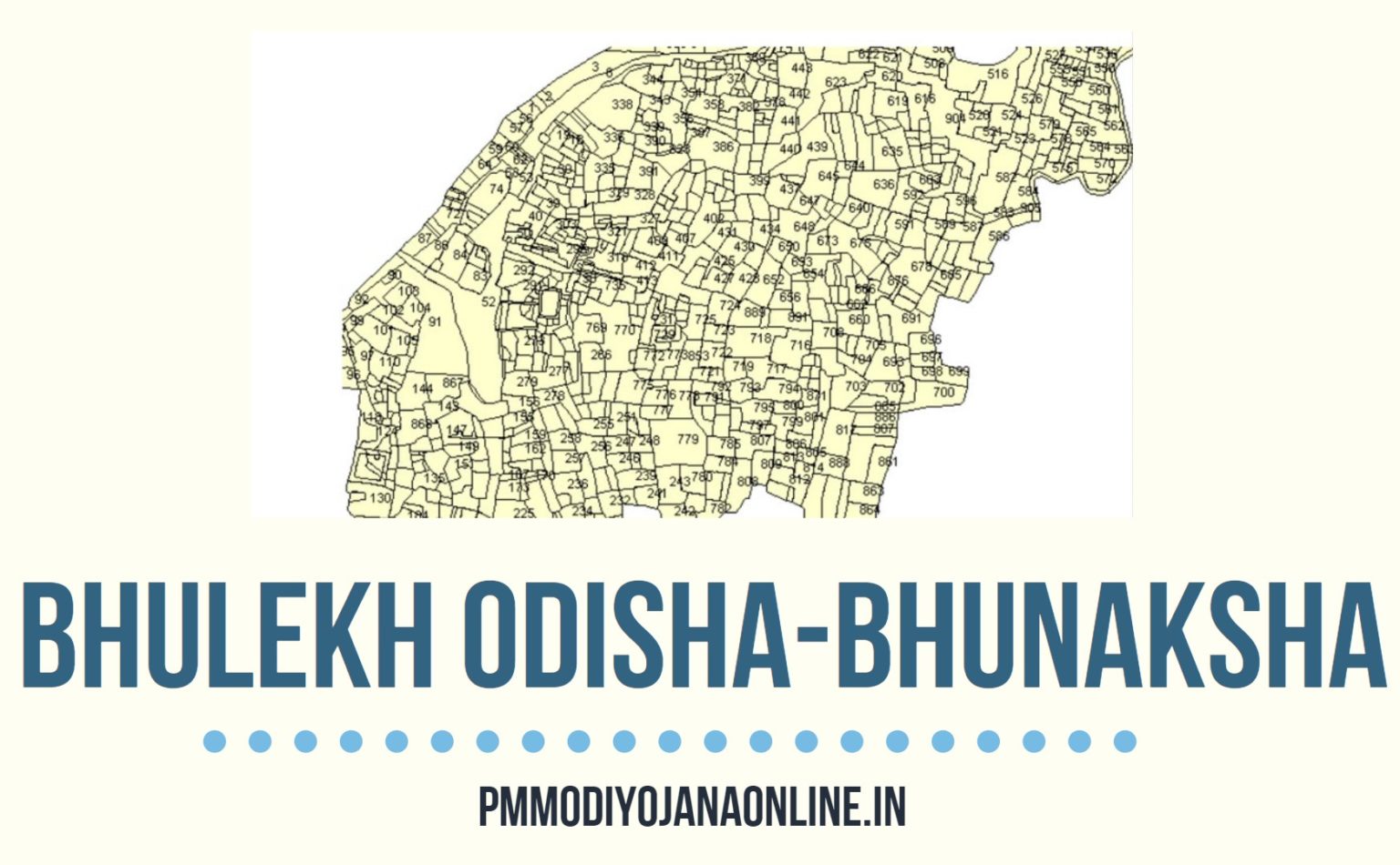 bhulekh odisha land map