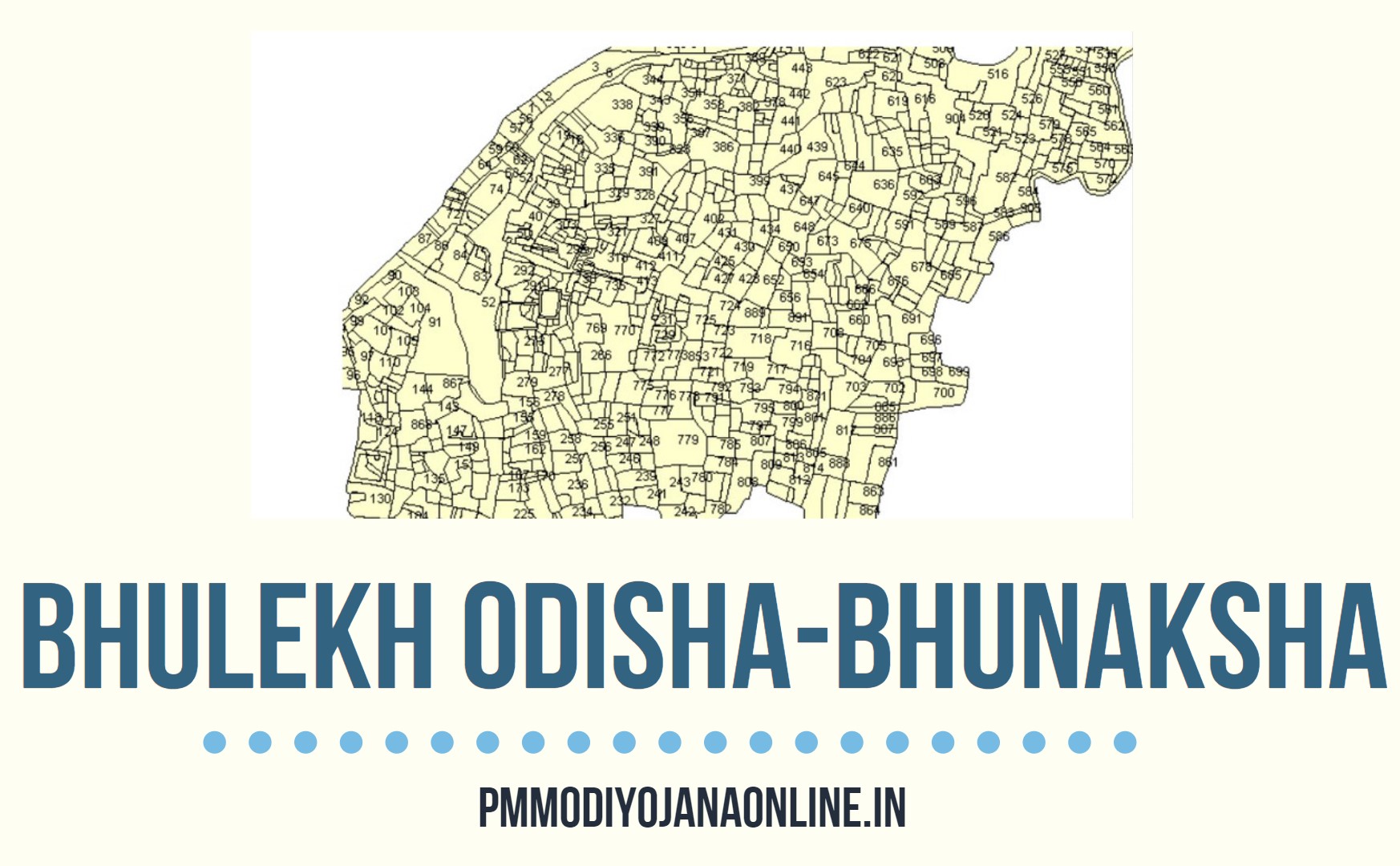 bhulekh odisha map