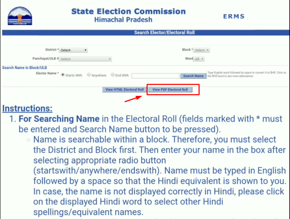 himachal voter card list online download