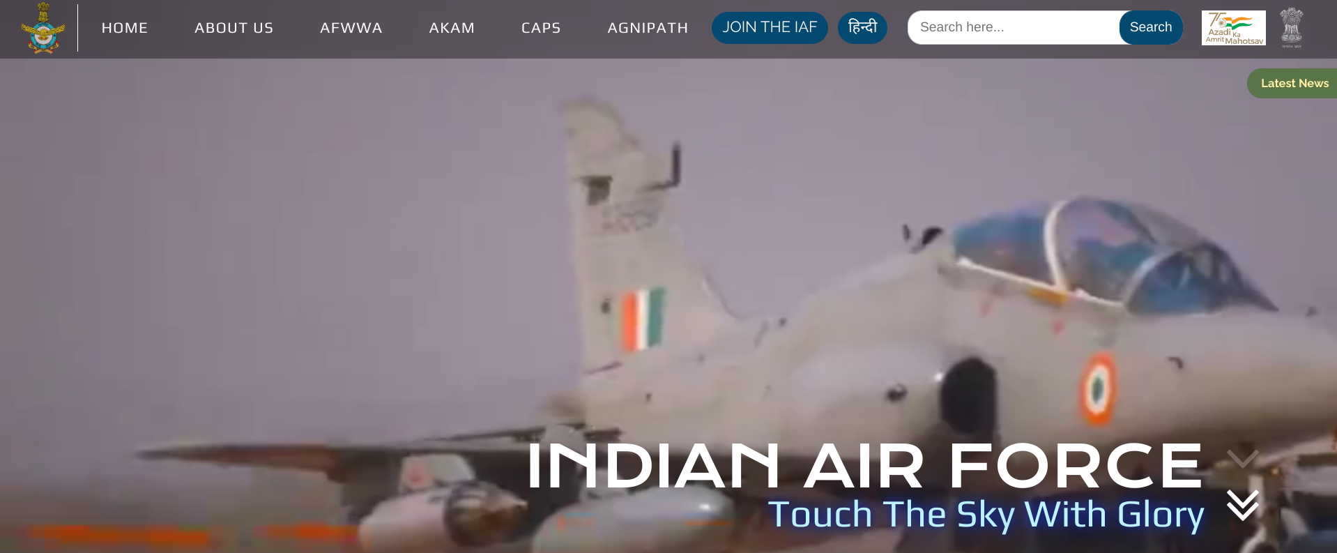 Agniveer Bharti Recruitment - indian air force home page