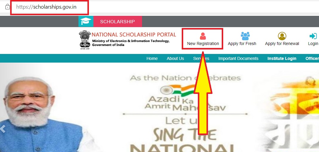 NSP-portal-new-registration