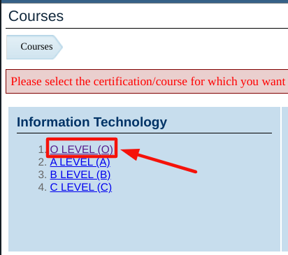 O Level Computer Course - choosing o level option