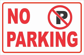 India’s Traffic Rules Signs - no parking