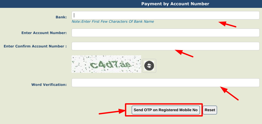 e shram card balance check online kaise kare -.entering bank name and other details