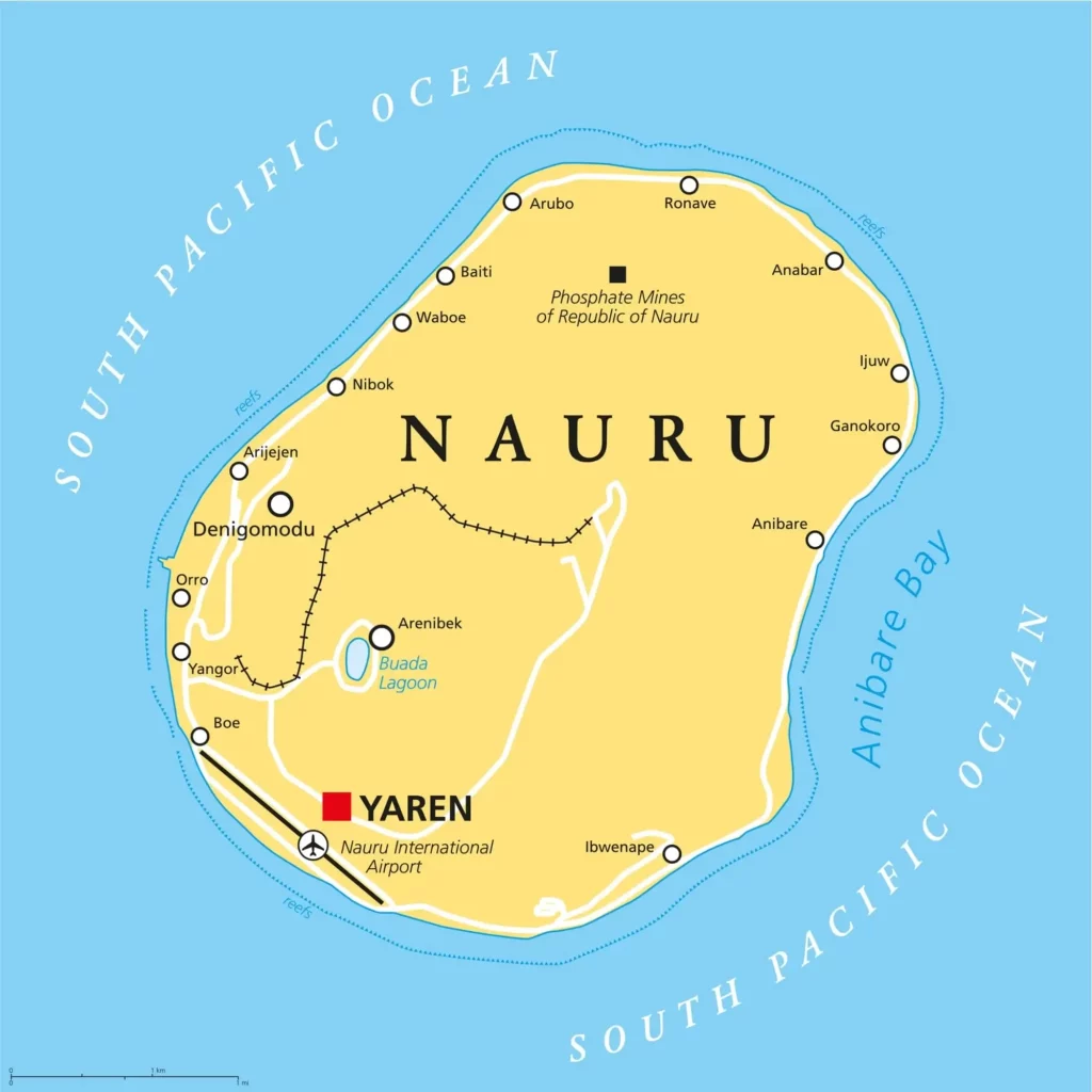 Political-Map-of-Nauru