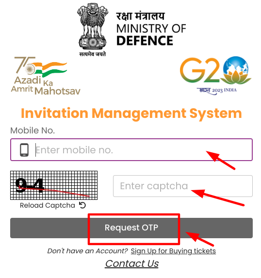 aamantran portal registration - log in to portal