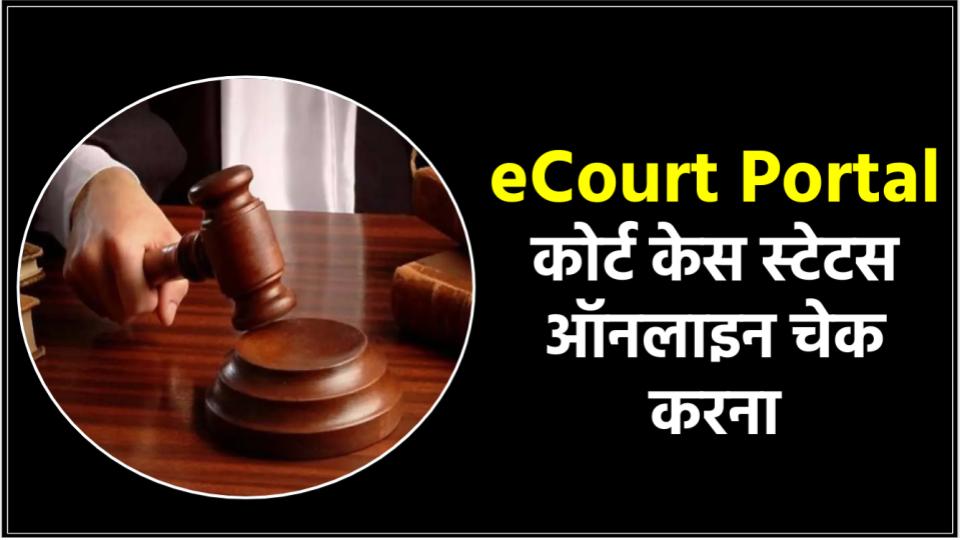 eCourt case status online check in hindi
