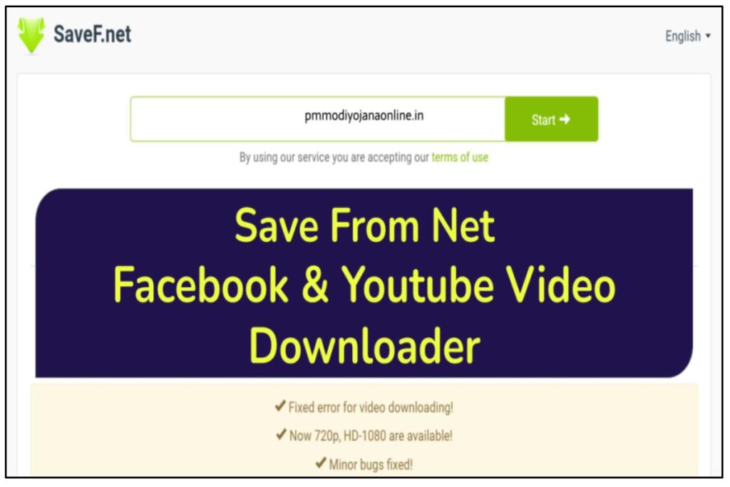 Save From Net Video Downloader