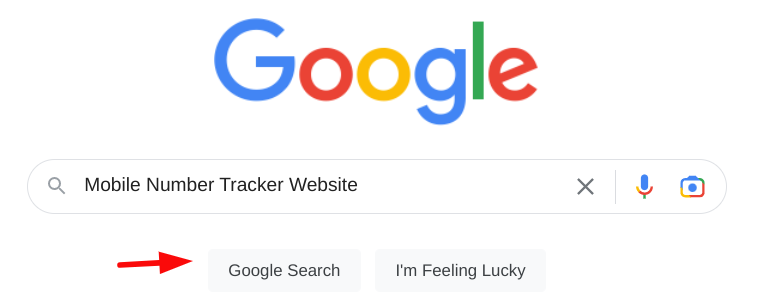 google search for websites