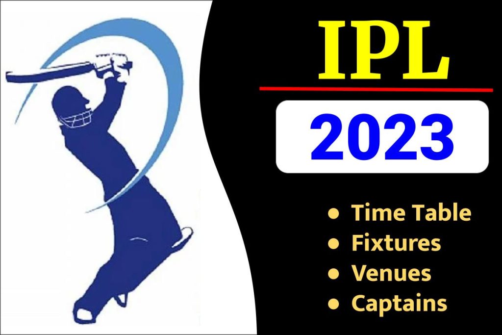 IPL Schedule 2023 - Time-Table