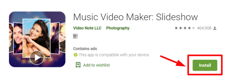 music video maker app