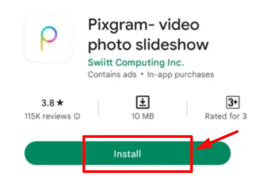 pixgram vidio photo app