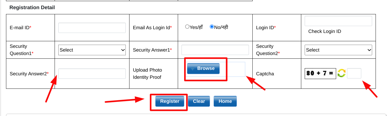 aploading photo and submitting form